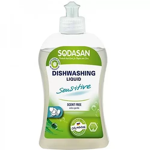 Detergent vase lichid BIO Sensitiv 500ml, Sodasan
